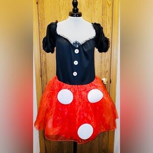 Party King Plus Size Minnie Mouse Costume 4 Women | Black & Red | Size: 1X | NIP